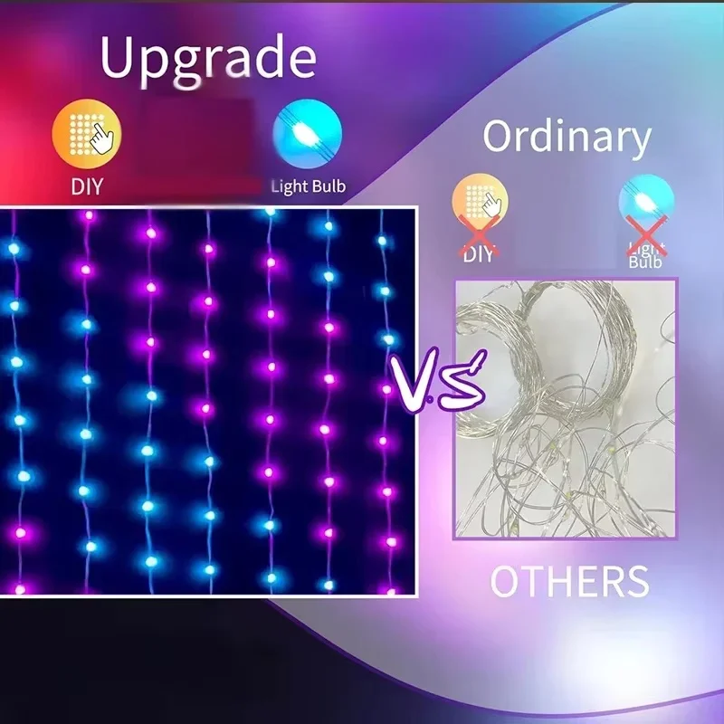 Akıllı LED Perde Işıkları, RGB - Home Decor Free App incelemesi ve fiyatı