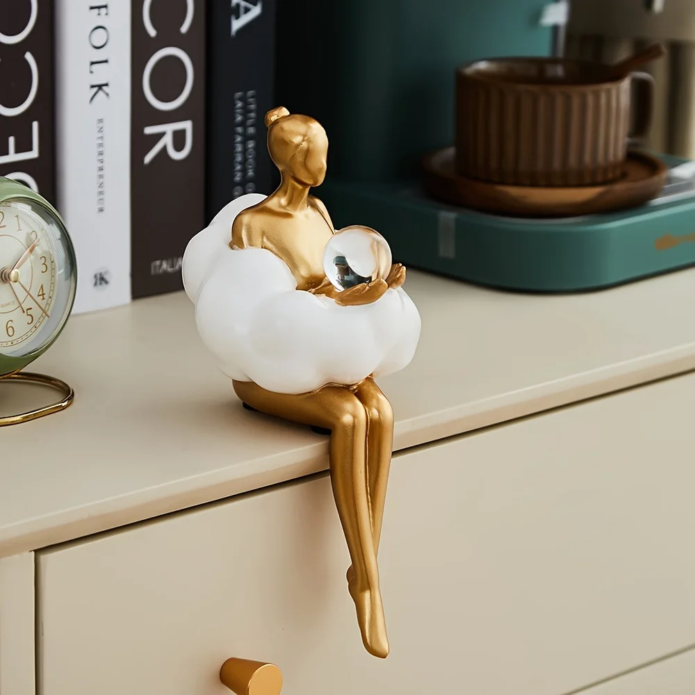 Bulut Kız Heykel Soyut Sanat Ş - Home Decor Y2K incelemesi ve fiyatı