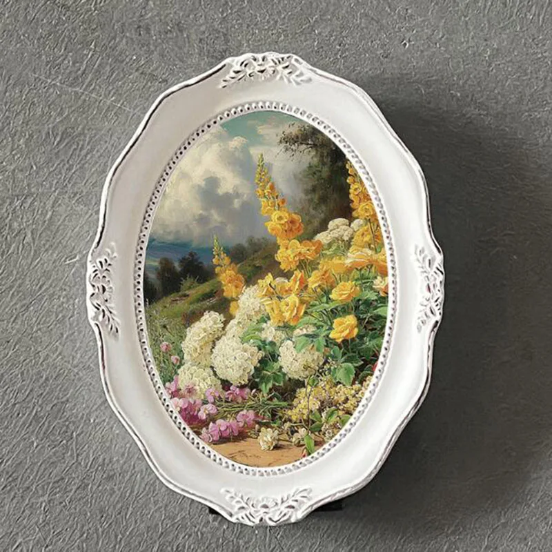 Avrupa Tarzı Beyaz Oval Reçine - Bamboo Photo Frame incelemesi ve fiyatı