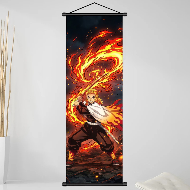 Demon Slayer Kyojuro Rengoku H - Home Decor Theme incelemesi ve fiyatı