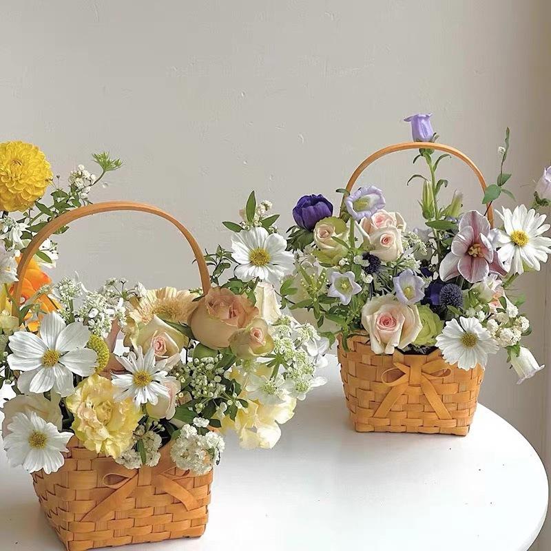 Yeni Söğüt Rattan Gelin Çiçek  - Rattan Plant Basket incelemesi ve fiyatı