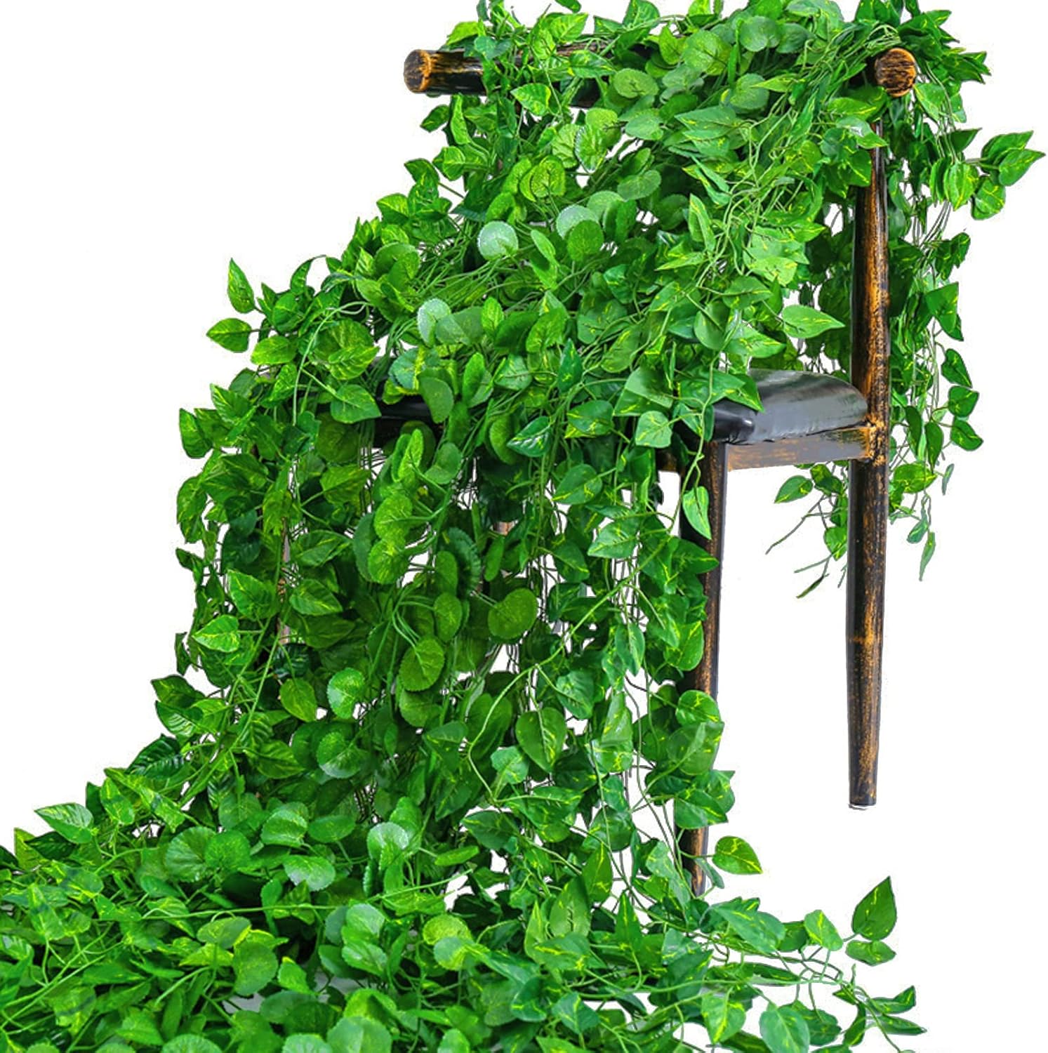 Yapay Yeşil Sarmaşık Yaprağı R - Rattan Plant Basket incelemesi ve fiyatı